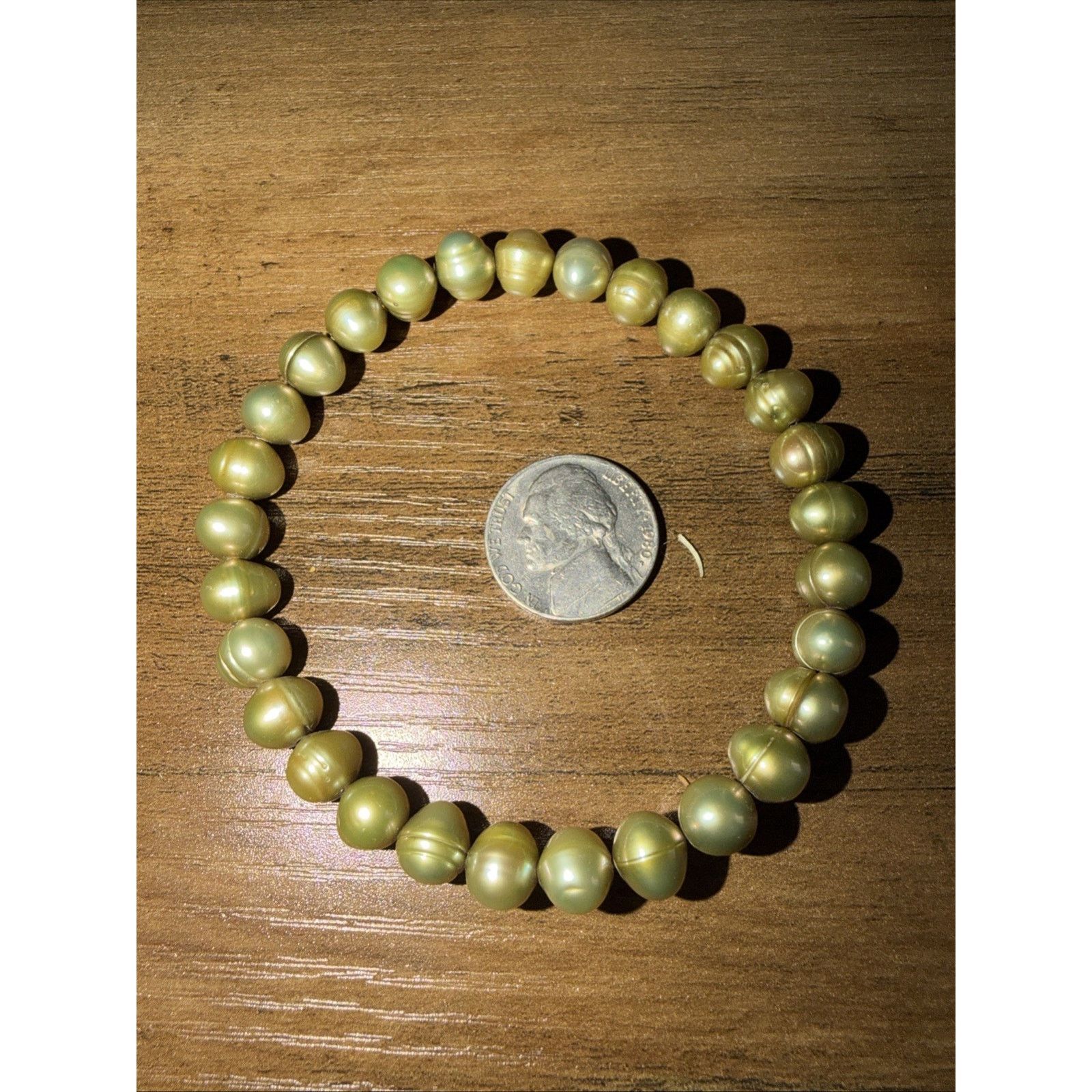 The Unbranded Brand Pyrite Natural Crystal Beads Bohemian Bracelet Size ONE SIZE - 3 Thumbnail