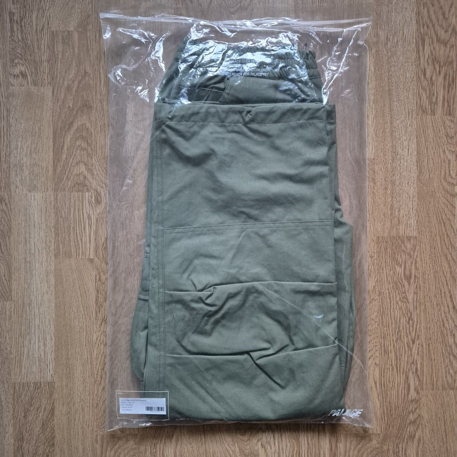 Palace Palace Goretex Cotton RS Cargo Pant Olive Brand New FW23 Size US 32 / EU 48 - 6 Thumbnail