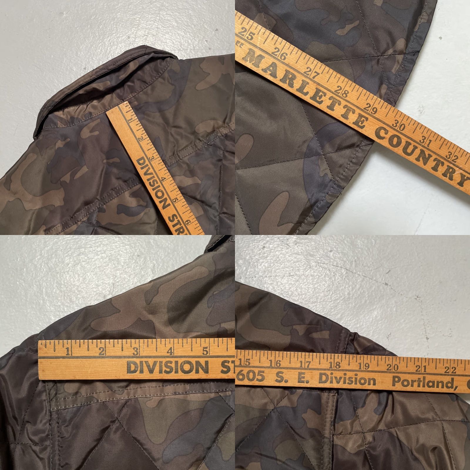 Schott Schott Down-Filled Quilted Insulated Shirt-Jacket Camouflage S Multicolor Quilted Down Jacket Shirt-Jacket Mens Womens Unisex Adults 9122D Size US S / EU 44-46 / 1 - 8 Thumbnail