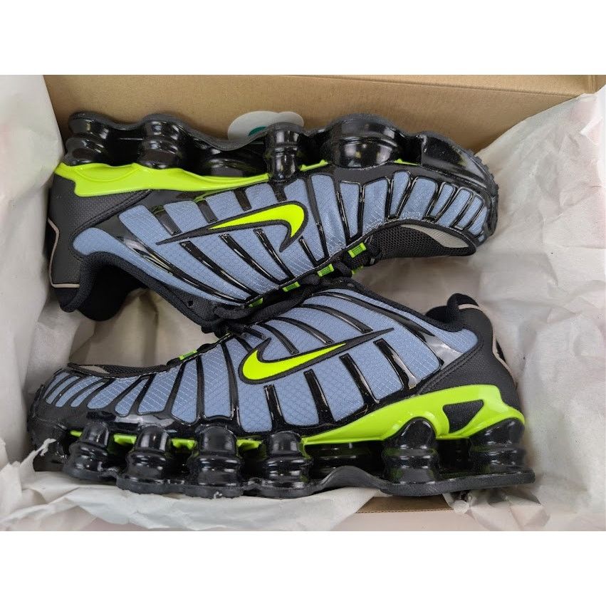 Nike o1rshd1 Shox TL Sneakers in Thunderstorm / Volt-Black Size US 8 / EU 41 - 20 Thumbnail