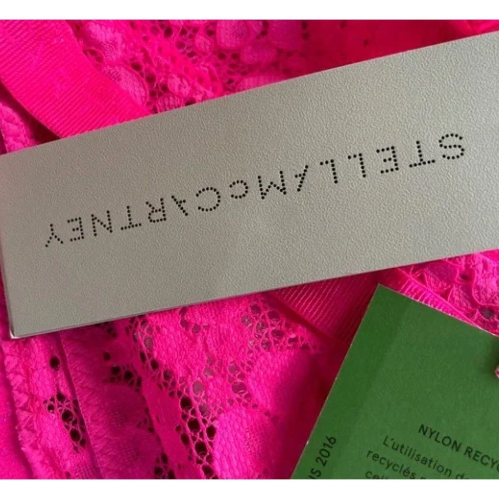 Stella McCartney Stella McCartney Fuchsia lace Bra L Size ONE SIZE - 4 Thumbnail