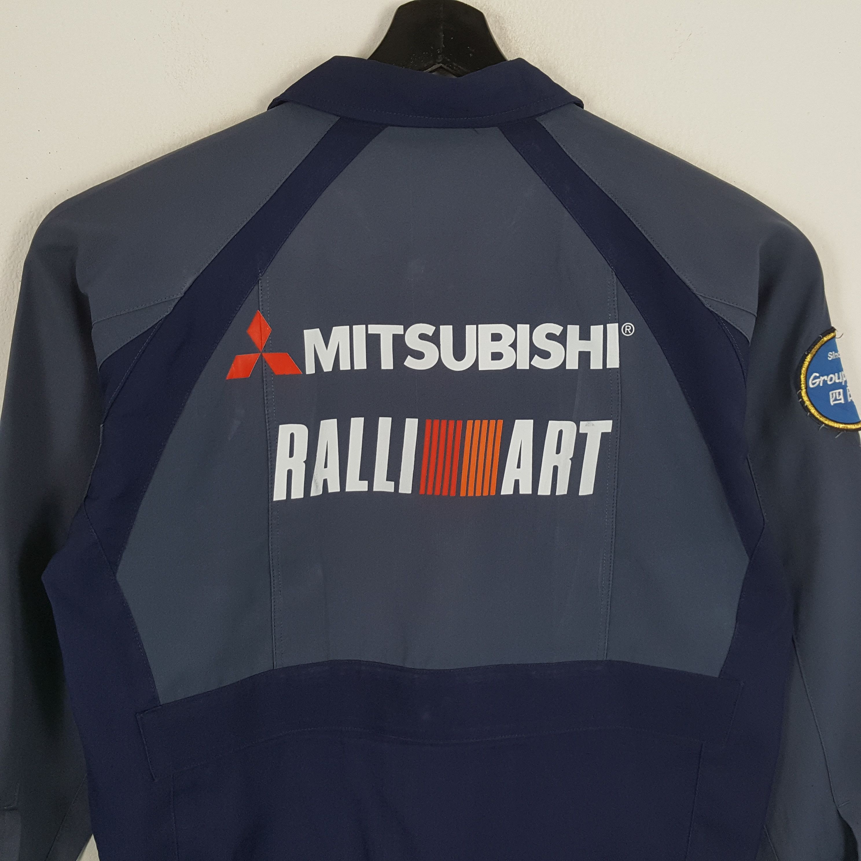 Japanese Brand × Vintage MITSUBISHI RALLI ART Motorsports Custom Art Jacket Size US M / EU 48-50 / 2 - 2 Thumbnail