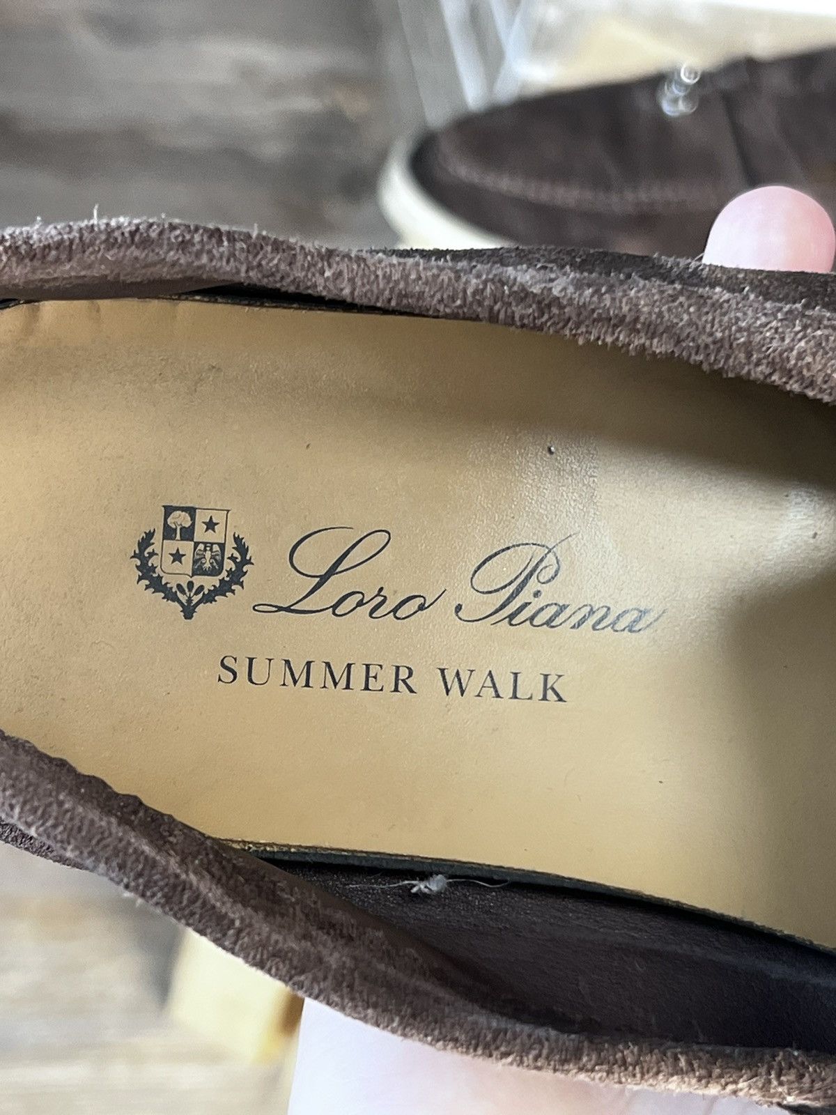 Loro Piana Loro Piana Summer Walk Brown Suede Loafers Shoes Size US 9 / IT 39 - 6 Thumbnail