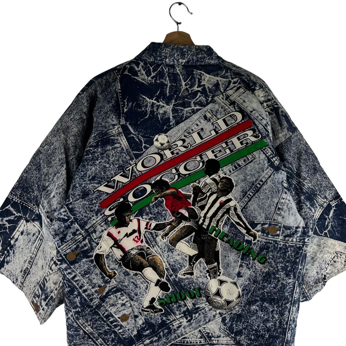 Japanese Brand 🔥90’s Vintage Kimono Japanese Traditional World Soccer Size US M / EU 48-50 / 2 - 6 Thumbnail