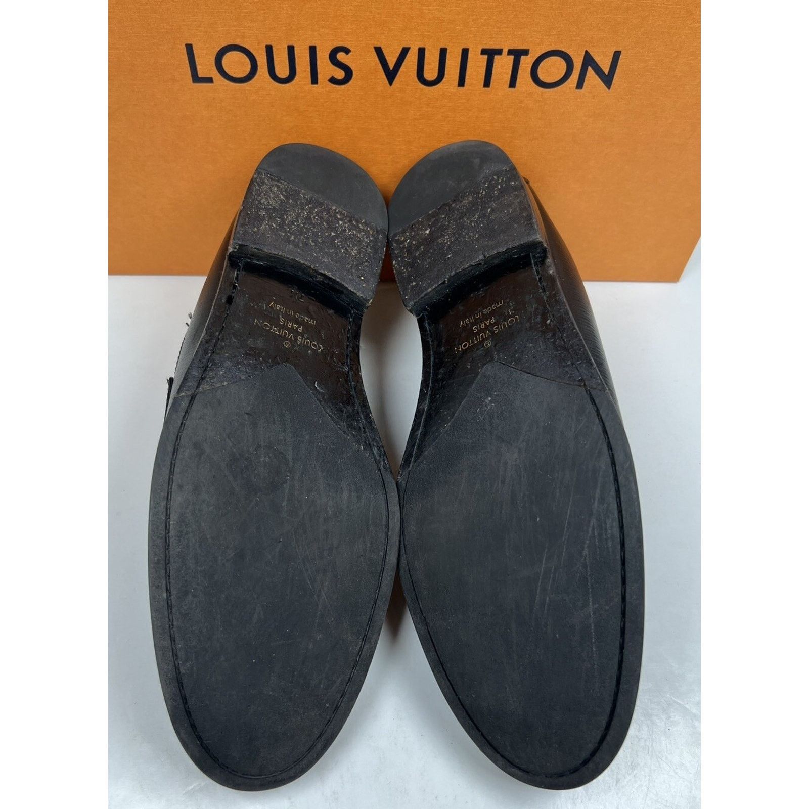 Louis Vuitton Size 7.5LV/8.5US- Louis Vuitton Major Loafer Epi Leather Size US 8.5 / EU 41-42 - 7 Thumbnail