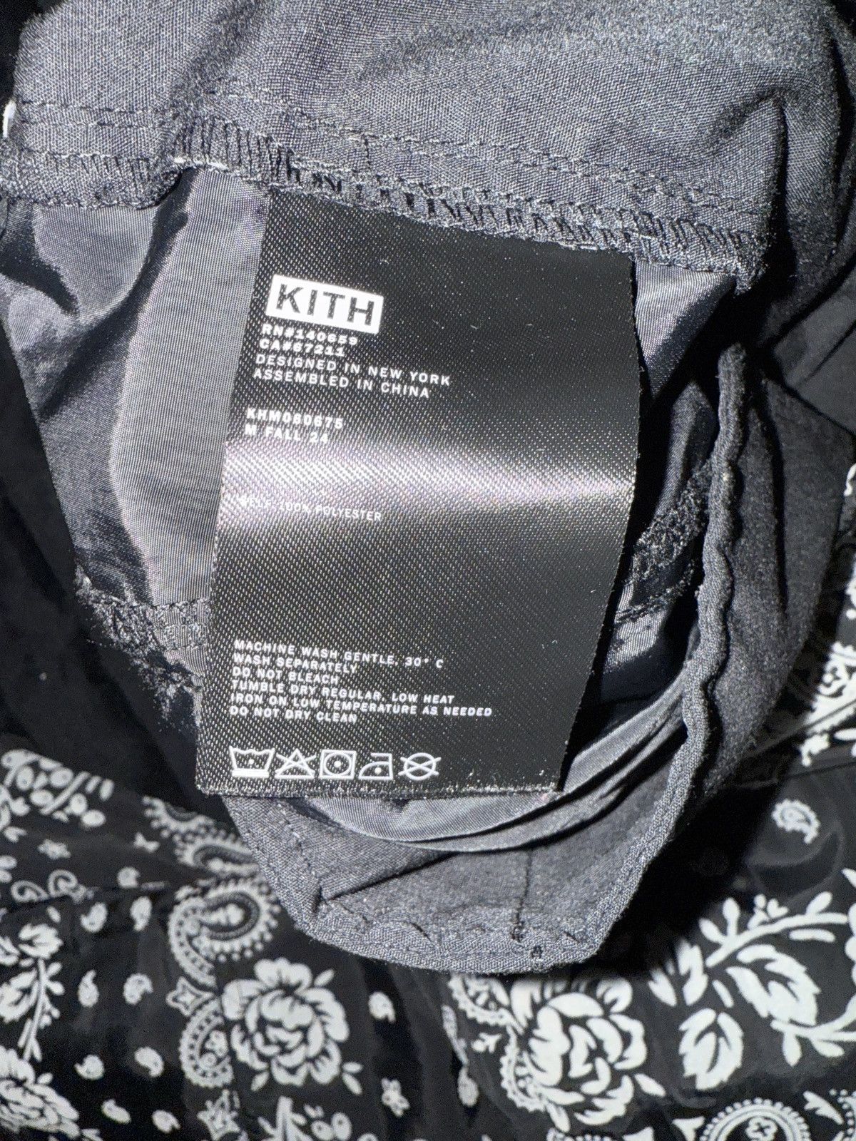 Kith Kith Flocked Deconstructed Bandana Pants Small Size US 30 / EU 46 - 5 Thumbnail