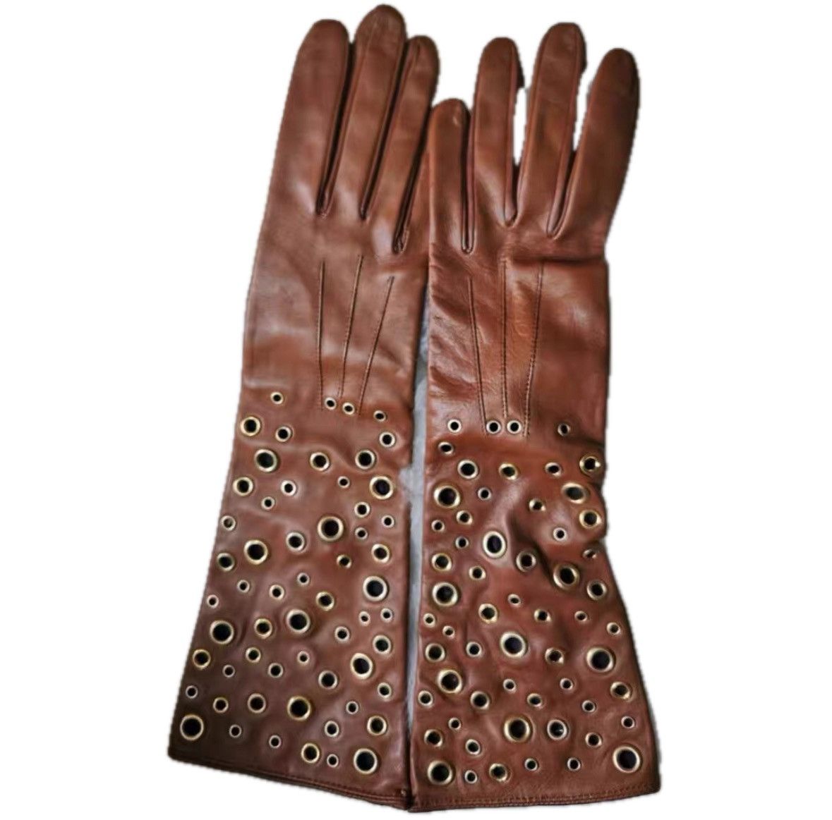 Prada Prada Lamb Skin Gloves Size ONE SIZE - 1 Thumbnail