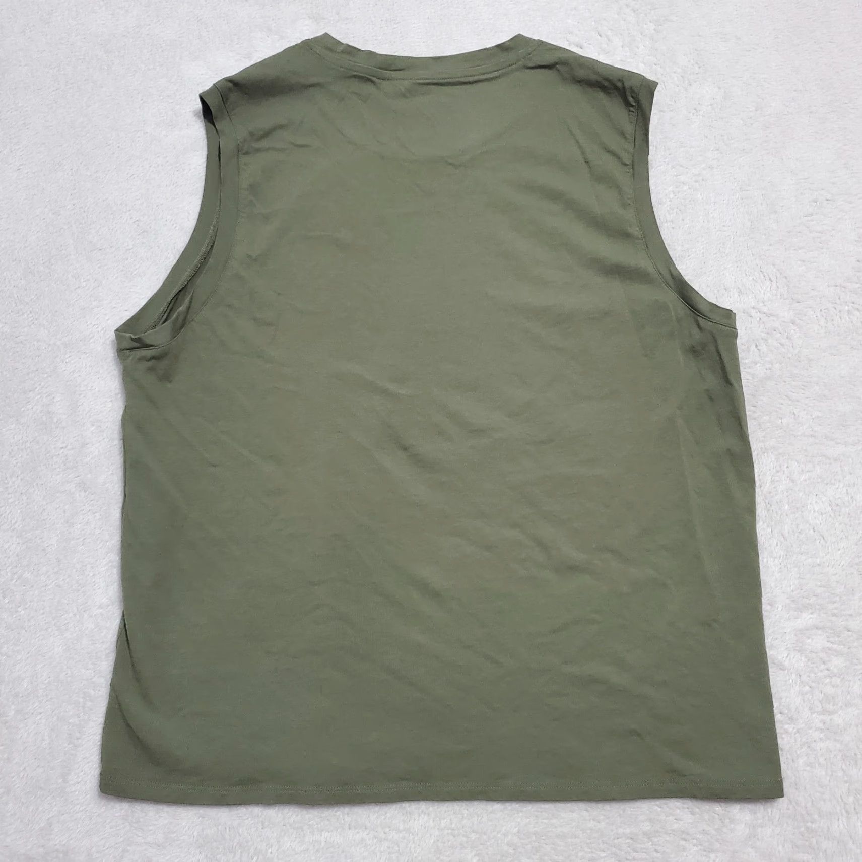 Quince Quince Muscle Tee Women XL Green Round Neck Sleeveless Top Active Casual Tank Shirt Women's Athletic Minimalist Size XL / US 12-14 / IT 48-50 - 2 Thumbnail