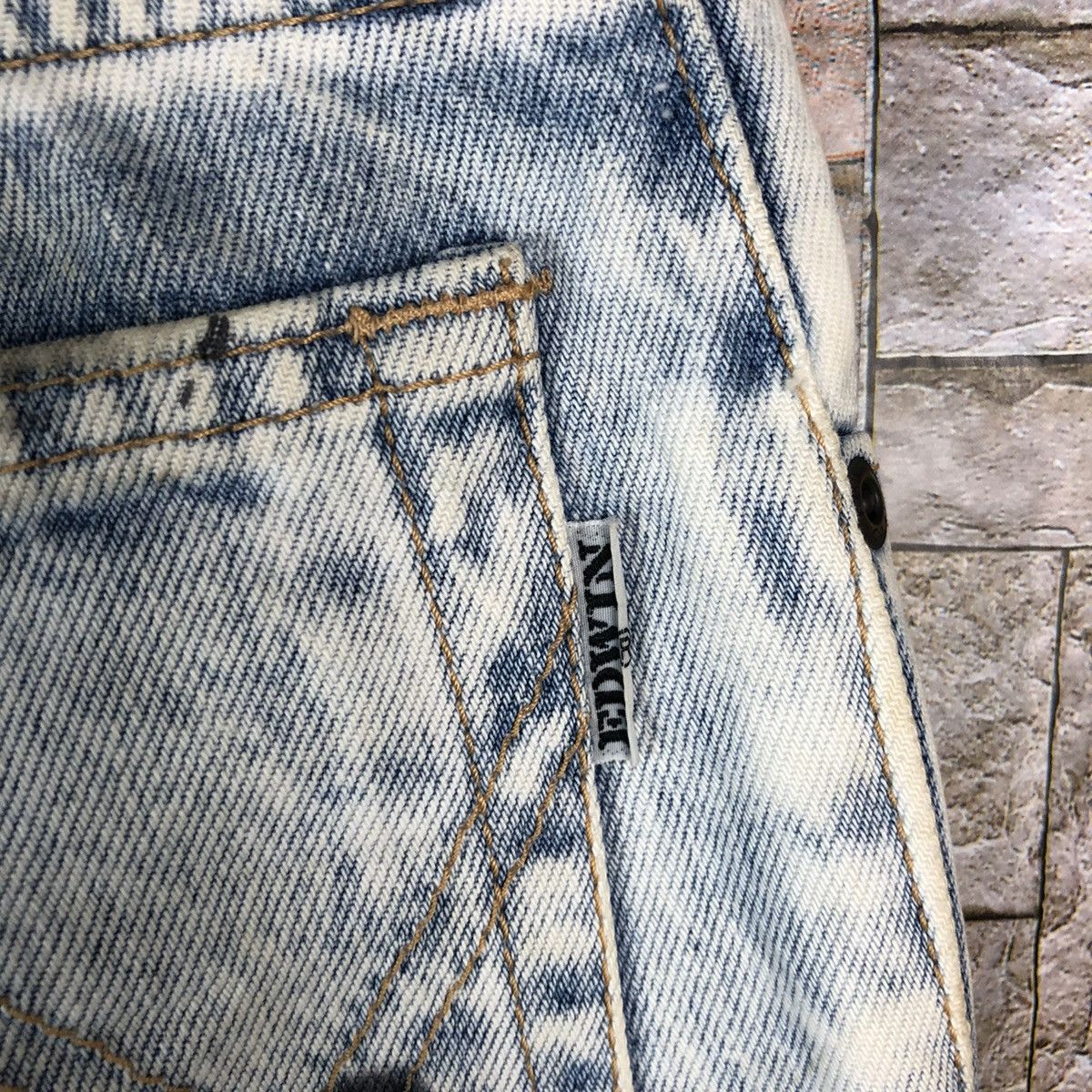 Edwin Edwin faded Blue vintage Denim Pants #A1172 Size US 28 / EU 44 - 18 Thumbnail