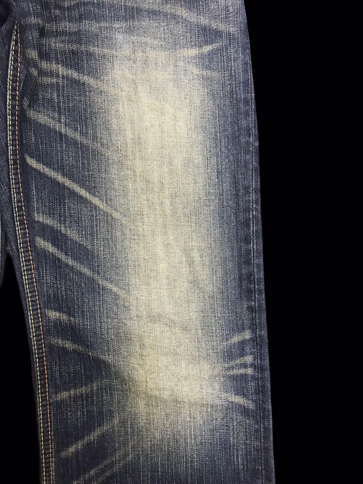 Edwin 💥WIDE FLARE💥EDWIN STONEWASH SICK FADES MUD WASH DENIM F330 Size US 32 / EU 48 - 5 Thumbnail