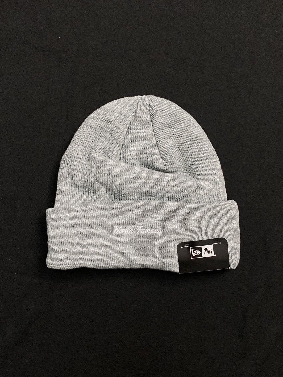 New Era × Supreme Deadstock Supreme New Era Box Logo Beanie Hats Gray OS Size ONE SIZE - 4 Thumbnail