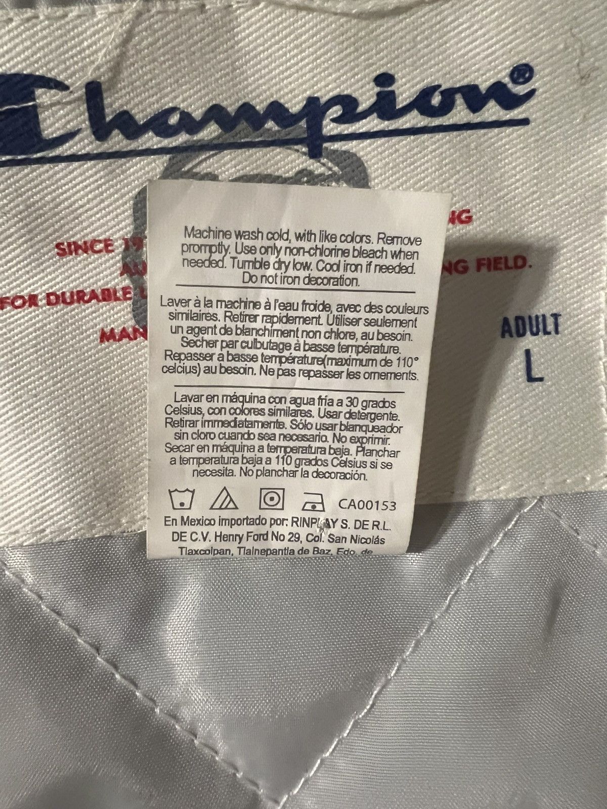 Champion × Supreme Supreme Champion Satin Baseball Jacket Size US L / EU 52-54 / 3 - 9 Thumbnail
