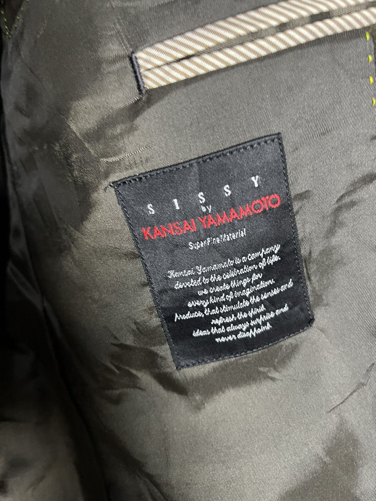 Kansai Yamamoto Sissy by KANSAI YAMAMOTO Blazers Size 42S - 11 Thumbnail