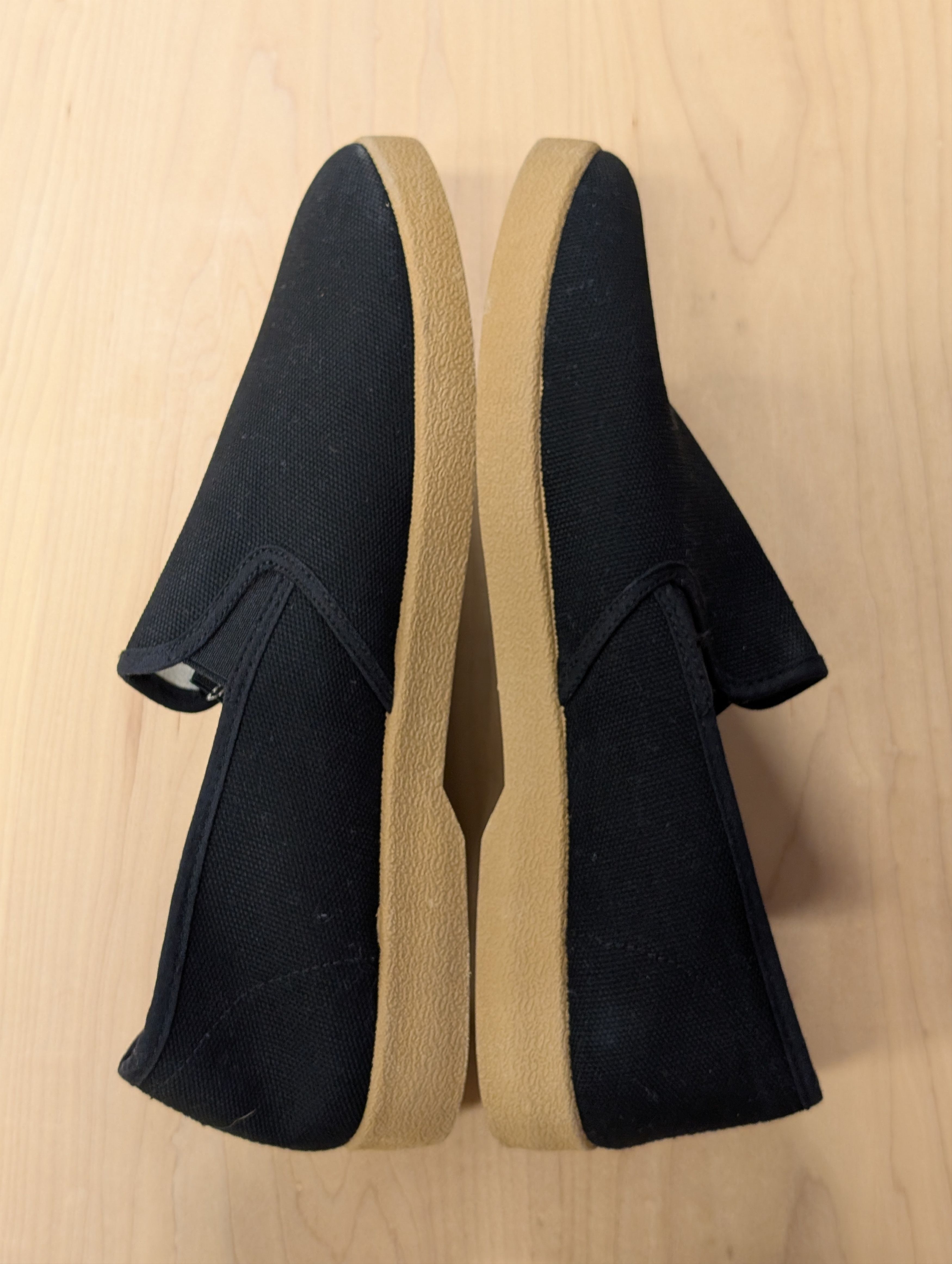 Other Zig Zag Wino Shoes-Black Slip-On Tan Sole -7206BK Size US 11 / EU 44 - 2 Thumbnail