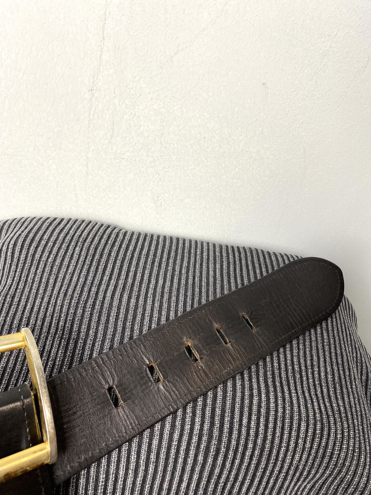 Japanese Brand × Jil Sander Vintage Jil Sander Leather Belt Luxury Archive Size ONE SIZE - 6 Thumbnail