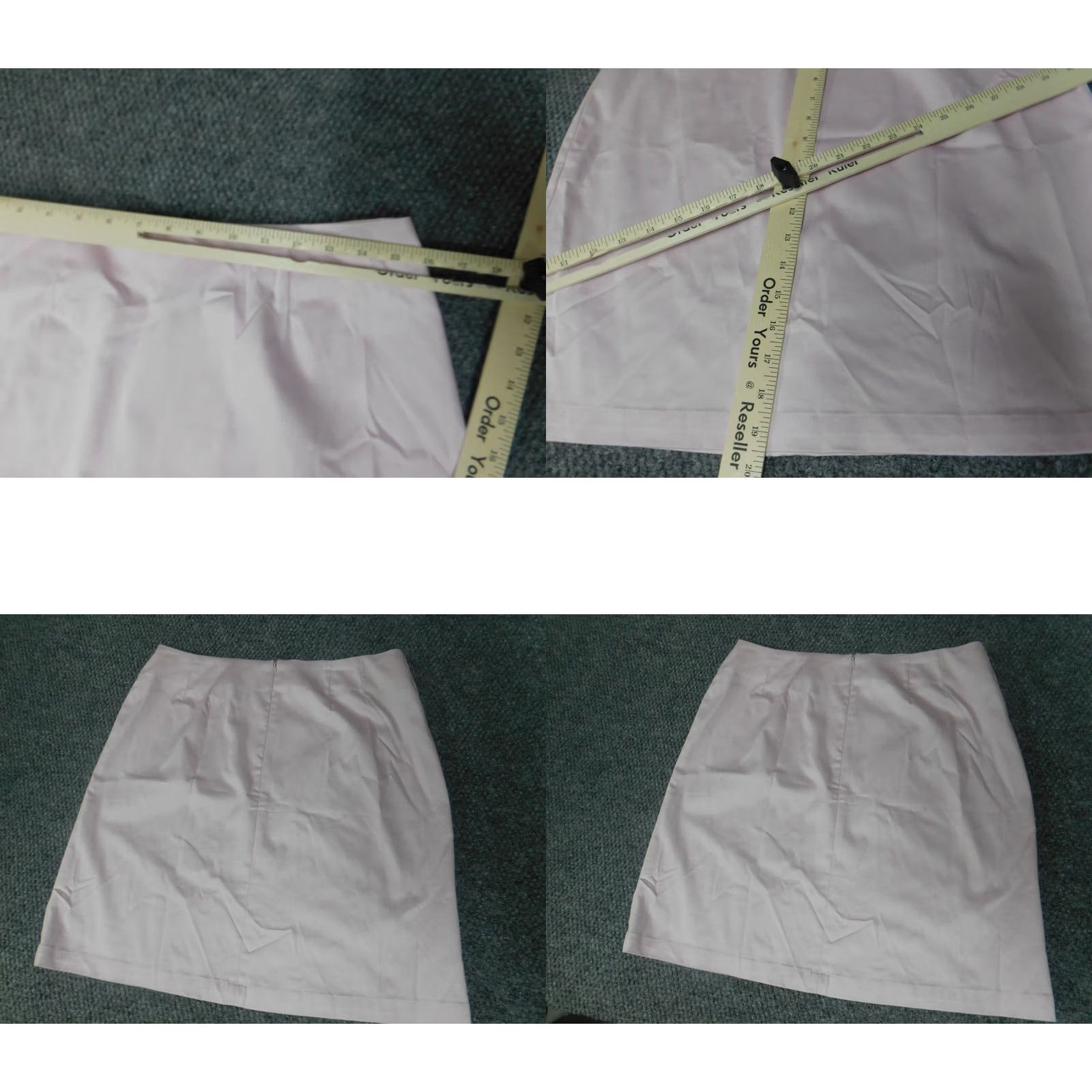 Old Navy Old Navy Skirt Womens 10 Purple A-Line Zip Knee Length Casual Canvas Polyester Zipper Lined Midi? Size 32" / US 10 / IT 46 - 8 Thumbnail