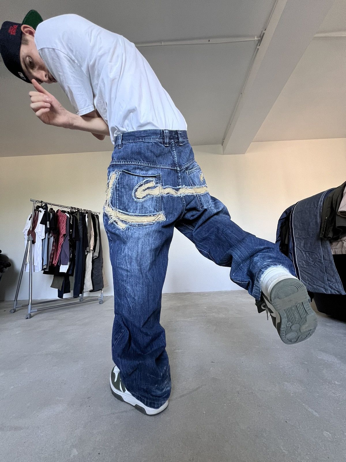 Karl Kani Vintage Karl Kani jeans buggy rap Brooklyn Size US 38 / EU 54 - 19 Thumbnail