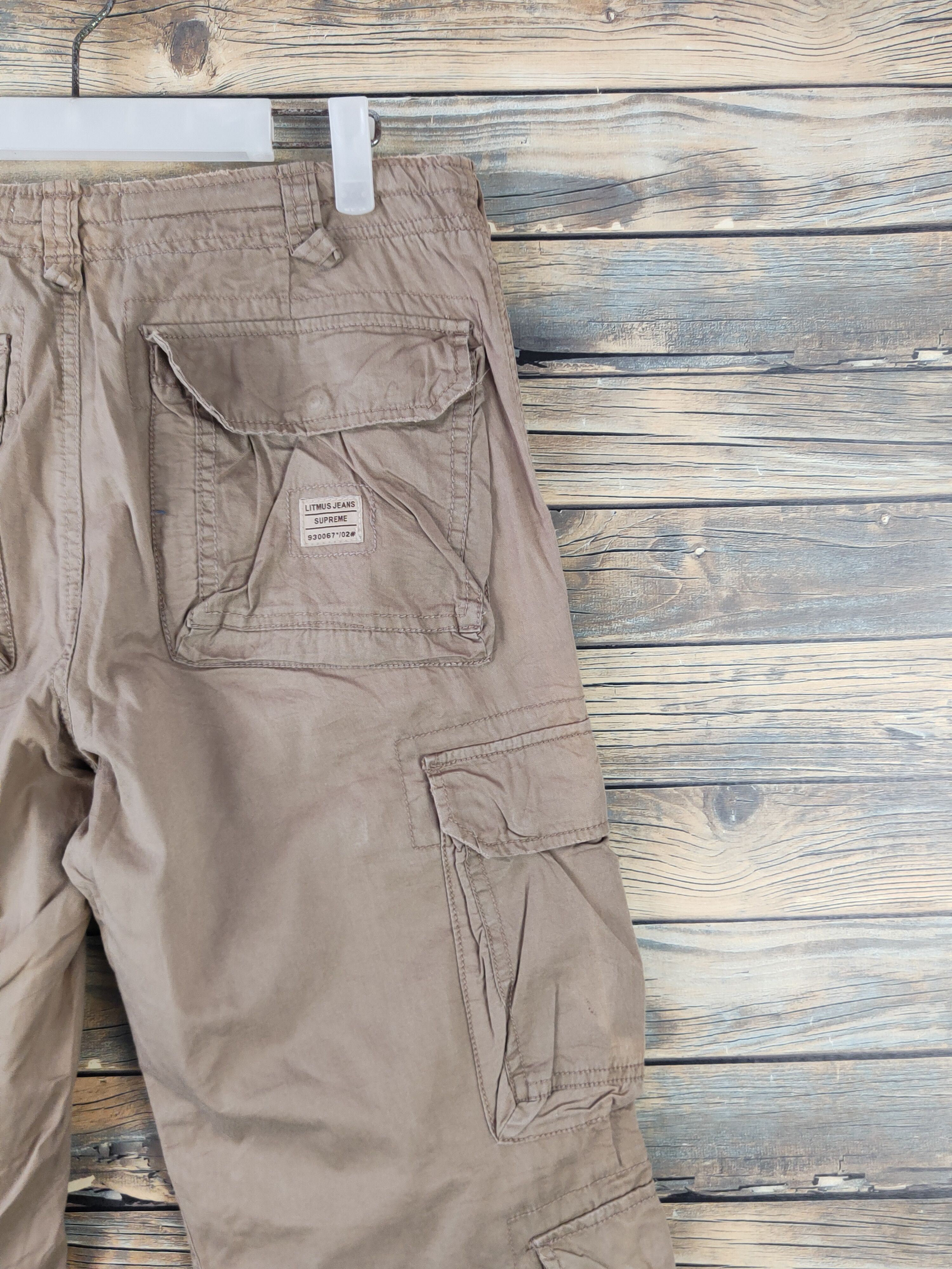 Japanese Brand DLL Litmus Brown Multipocket Tactical Cargo Pants #232 Size US 30 / EU 46 - 12 Thumbnail