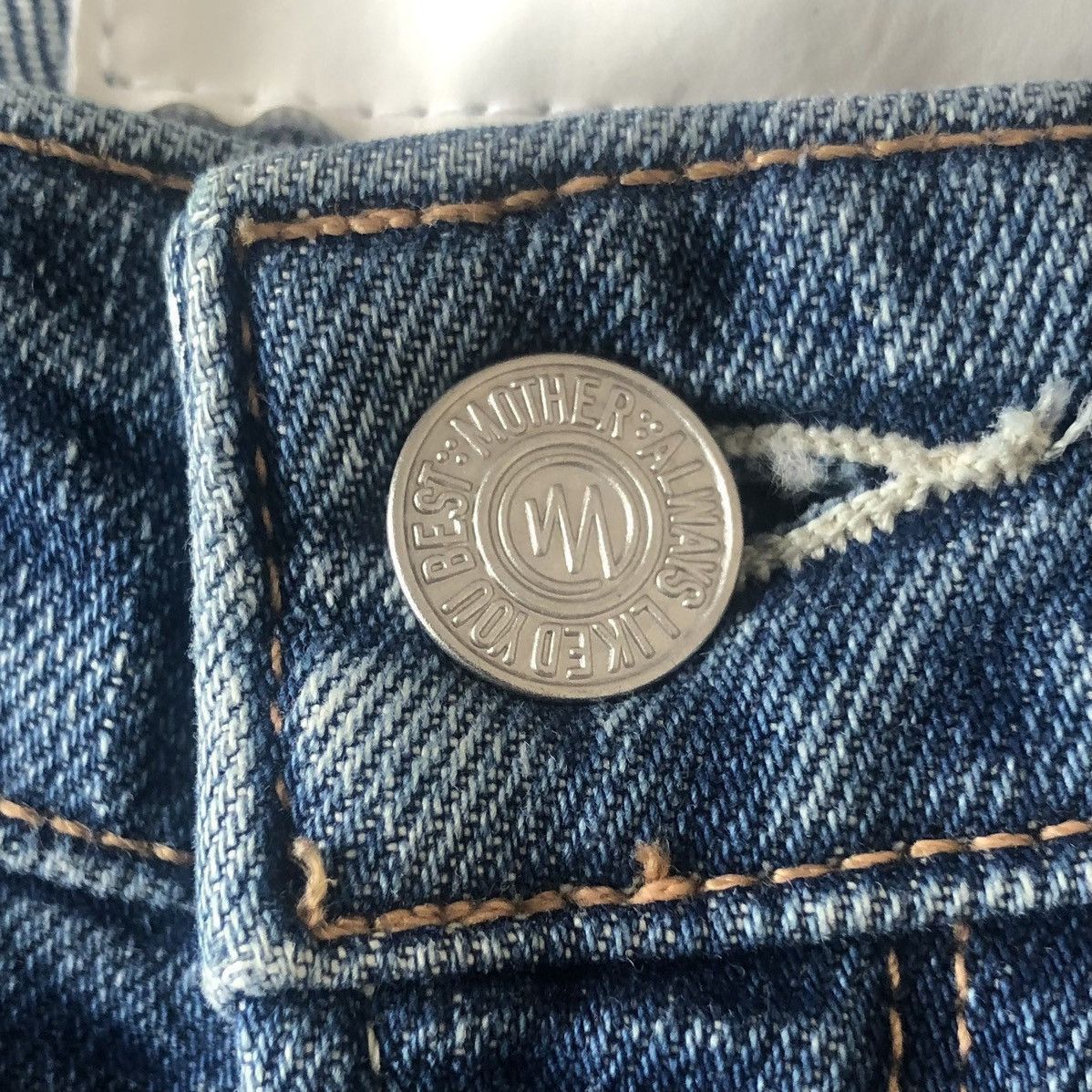 MOTHER Mother Grunge Step Waist Destroy The Dazzler Shift Jean 27 Size 27" / US 4 / IT 40 - 8 Thumbnail