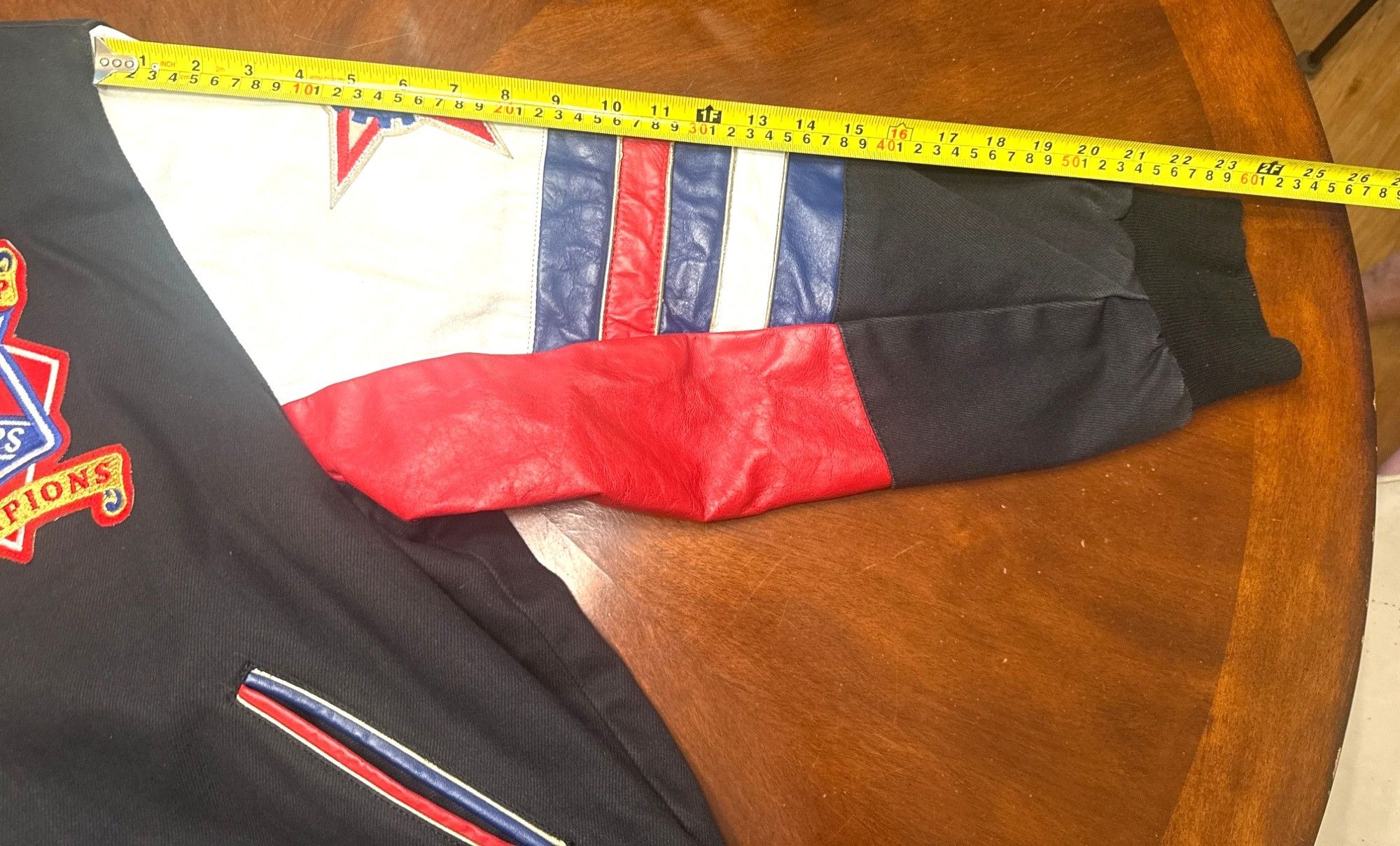 Jeff Hamilton 1994 NHL Rangers Stanley Cup Champions Jacket XL Jeff Hamilt Size US XL / EU 56 / 4 - 19 Thumbnail