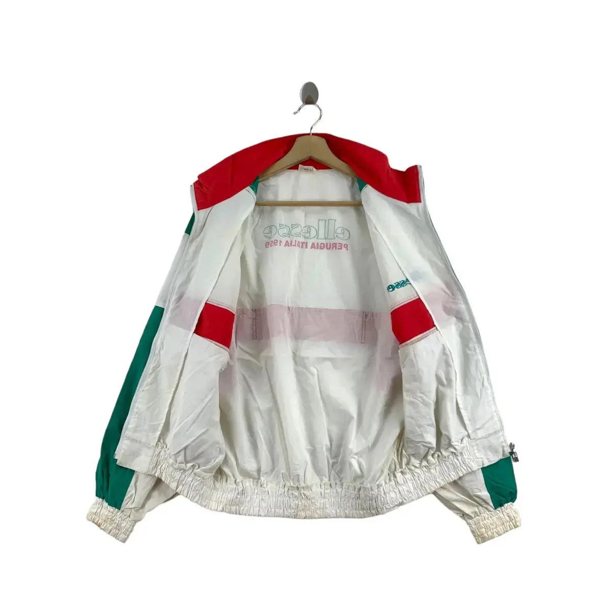 Ellesse Vintage ELLESSE PERUGIA ITALIA 1959 Multicolour Jacket Size L / US 10 / IT 46 - 5 Thumbnail