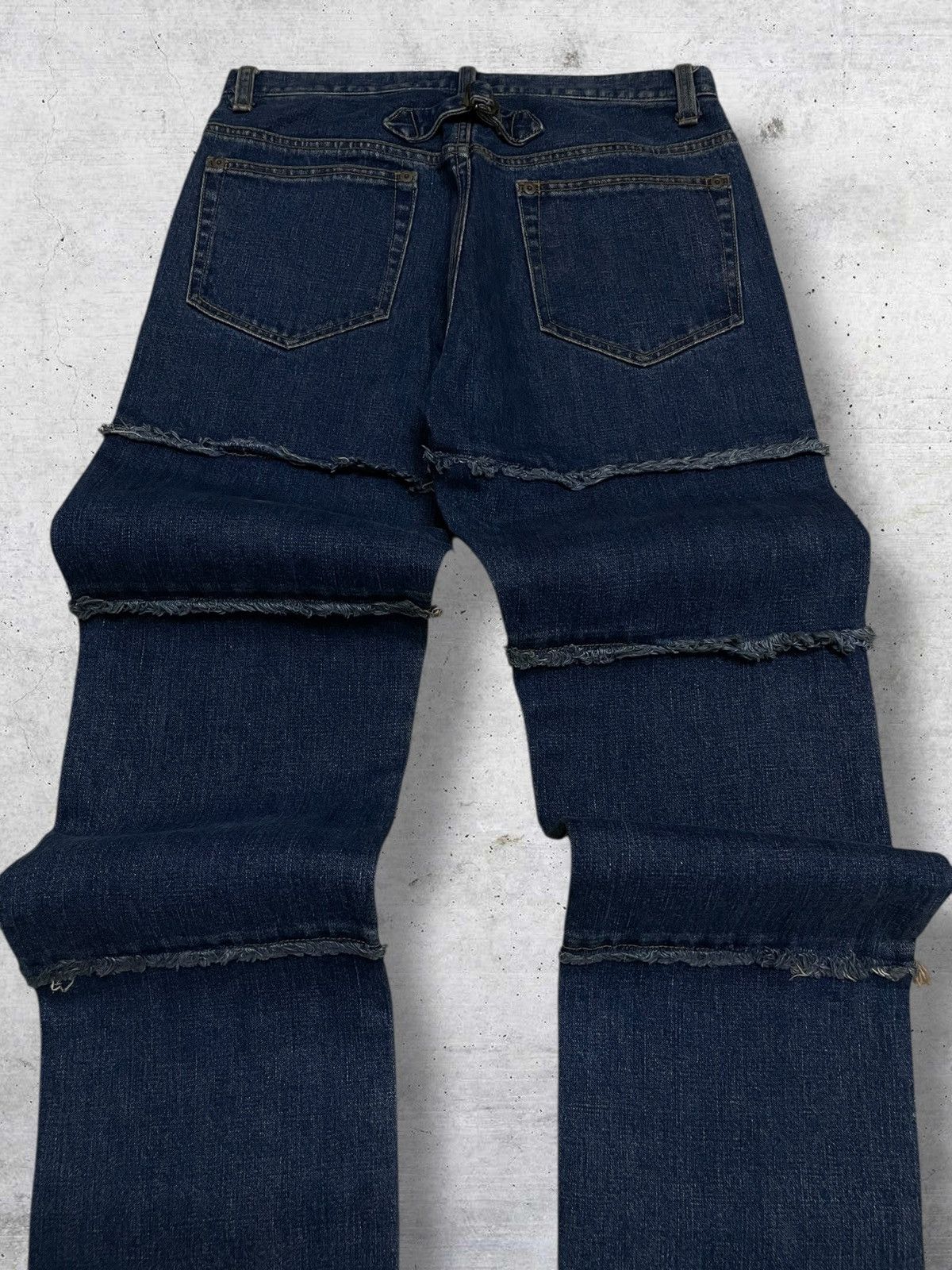 Yasuyuki Ishii VINTAGE YASUYUKI IISHI OG JAPAN DESIGNER ARCHIVE KINKY DENIM Size US 29 - 11 Thumbnail