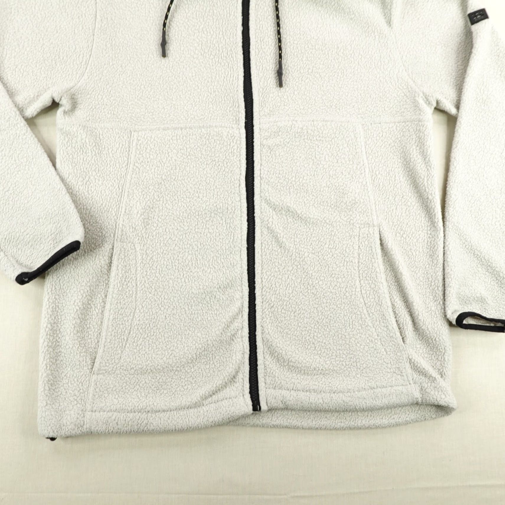 Billabong Billabong Jacket Mens Medium Gray Sherpa Fleece Adventure Division Hoodie Zip Up Size US M / EU 48-50 / 2 - 3 Thumbnail