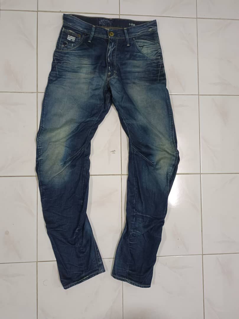 G-Star G Star Original Raw Italy Arc Loose Tapered Denim Jeans Size US 30 / EU 46 - 1 Thumbnail