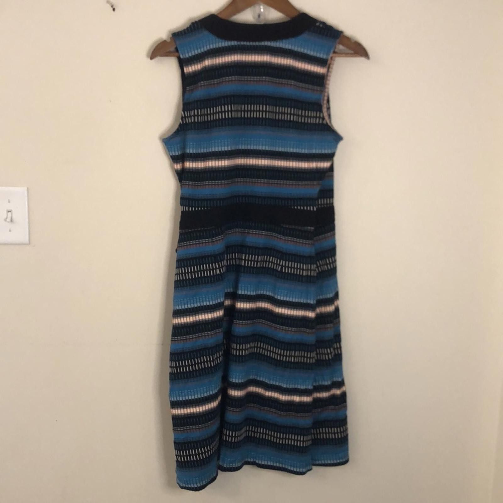 Warren Lotas Leota Wrap colorful sleeveless midi dress SZ Medium Size M / US 6-8 / IT 42-44 - 3 Thumbnail