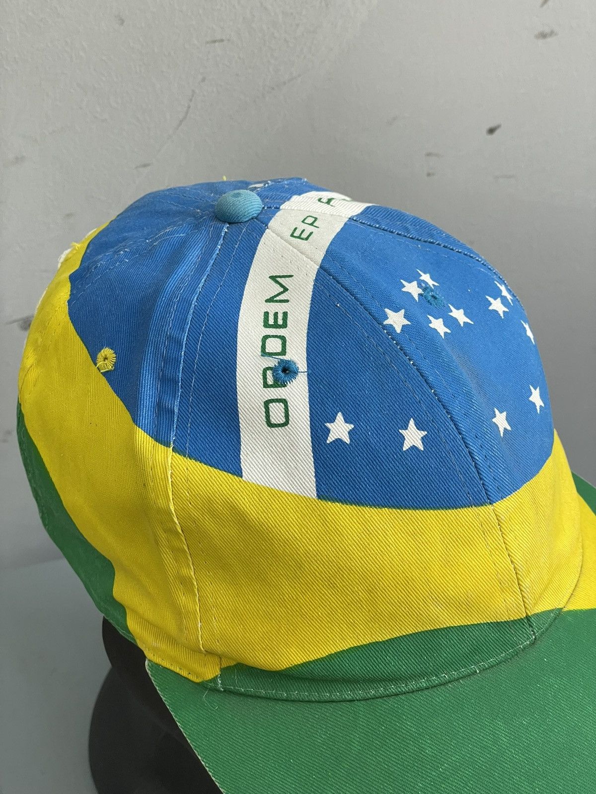 Other Rare world Brazil big logo hat cap y2k 90s Size ONE SIZE - 11 Thumbnail