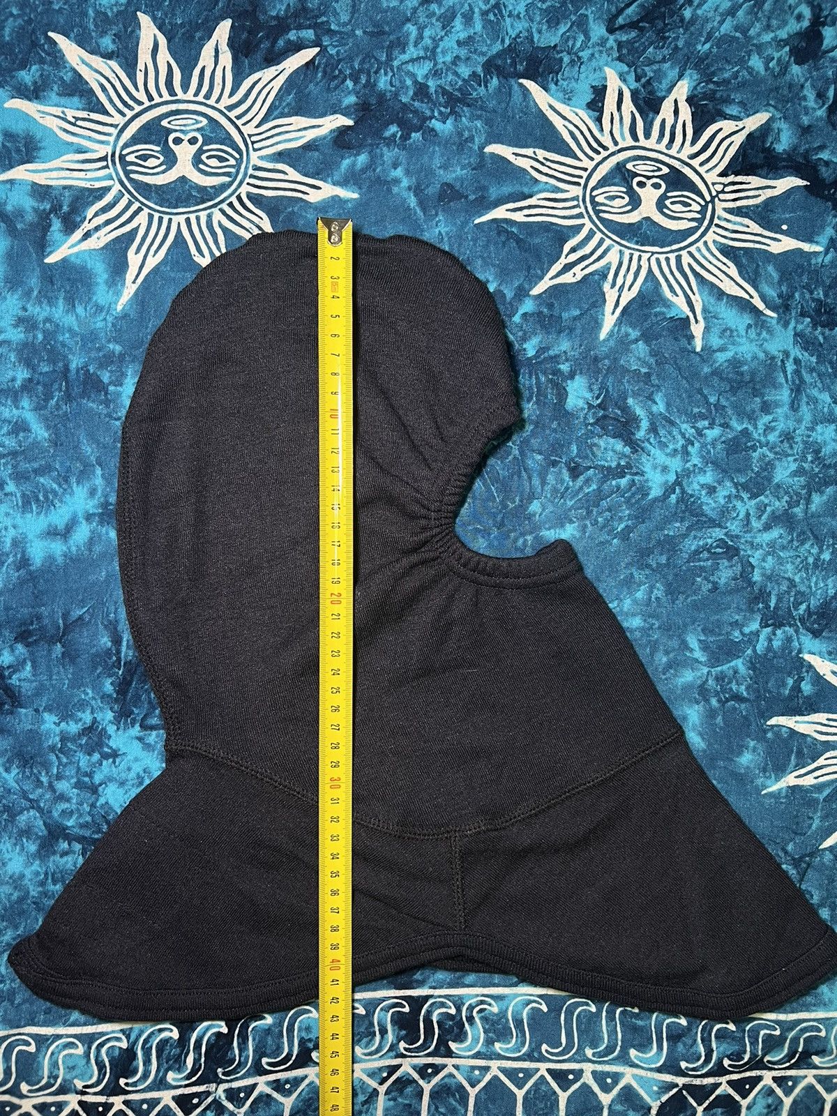 Vintage Vintage Black Growag Mask balaclava Knitted Face Car Race Size ONE SIZE - 7 Thumbnail