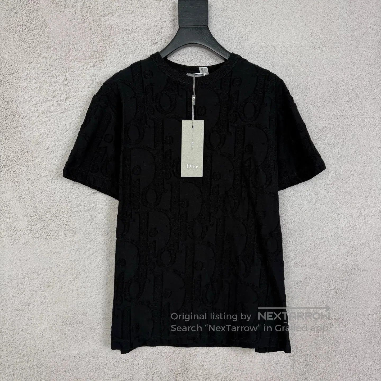 Dior Dior 26 Embossed Logo Plain Knit Tee. Size US S / EU 44-46 / 1 - 1 Thumbnail