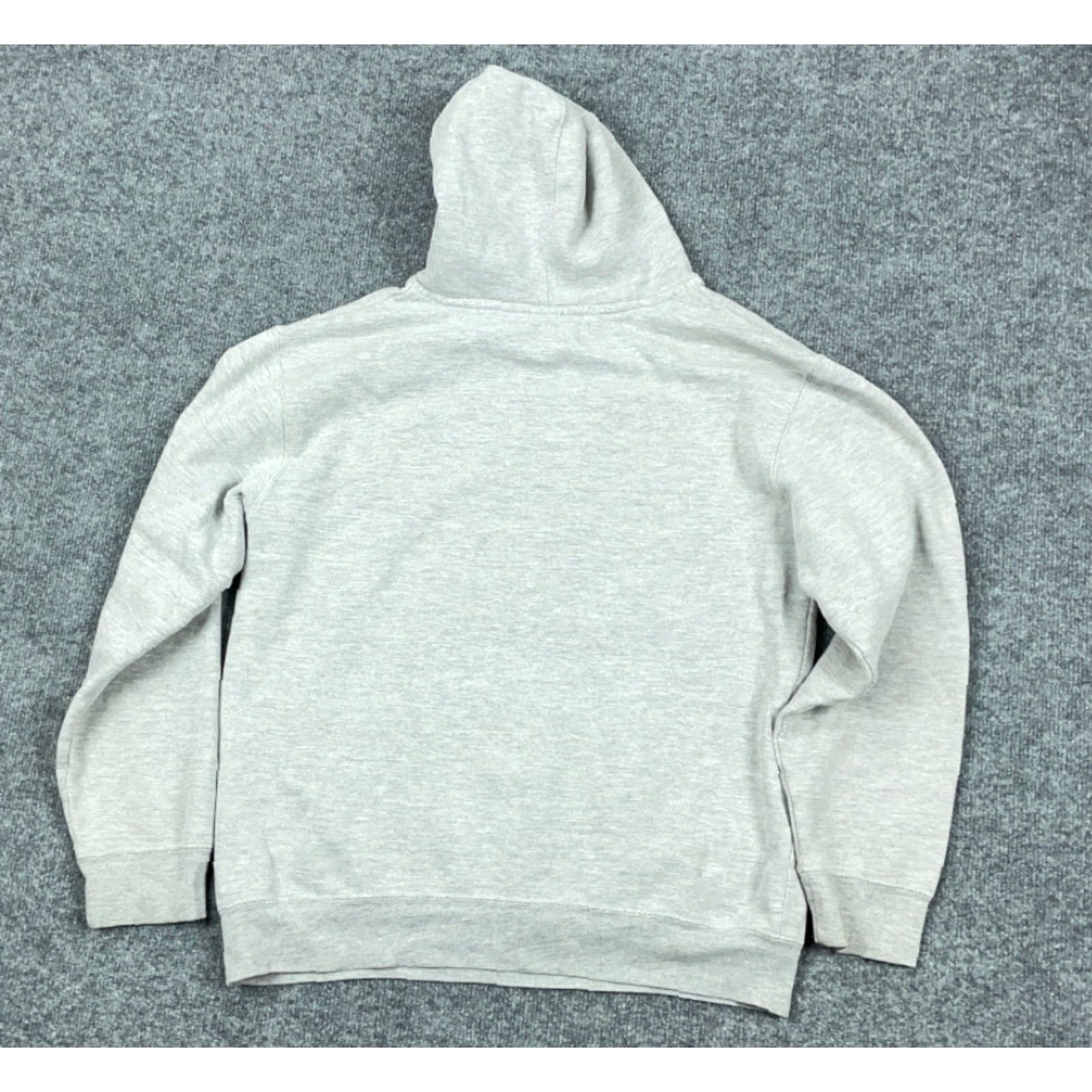 Vintage Genuine Stuff Central Michigan University Embroidered Hoodie Adult Small Gray Cotton Blend Pullover Graphic Print College University 80s 90s Mens Size US S / EU 44-46 / 1 - 2 Thumbnail