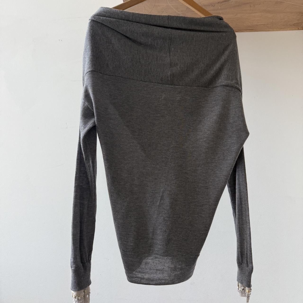 Japanese Brand Three Hundred Thirty Days sleeve detail cardigan Size S / US 4 / IT 40 - 2 Thumbnail