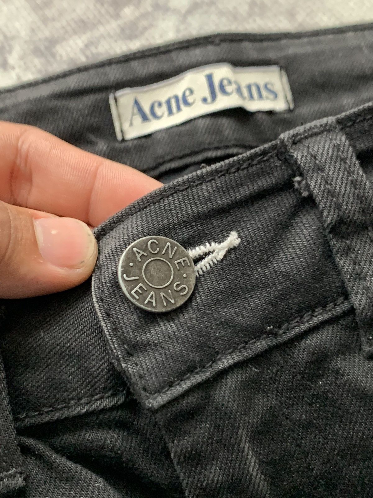 Acne Studios Women’s Acne Black Jeans Size 26" / US 2 / IT 38 - 10 Thumbnail