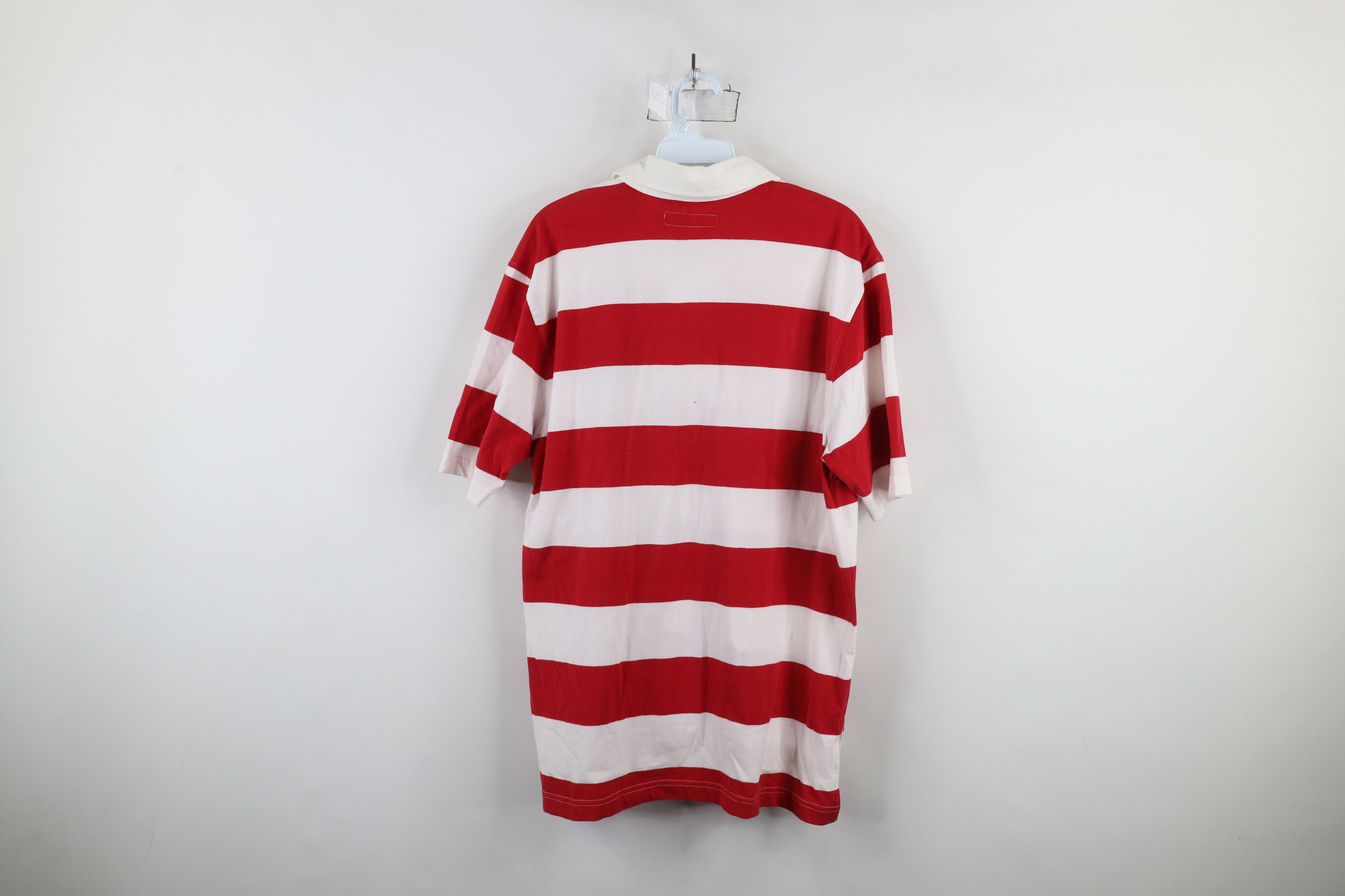 Vintage Deadstock Vintage 90s Spell Ohio State University Rugby Polo Size US M / EU 48-50 / 2 - 9 Thumbnail