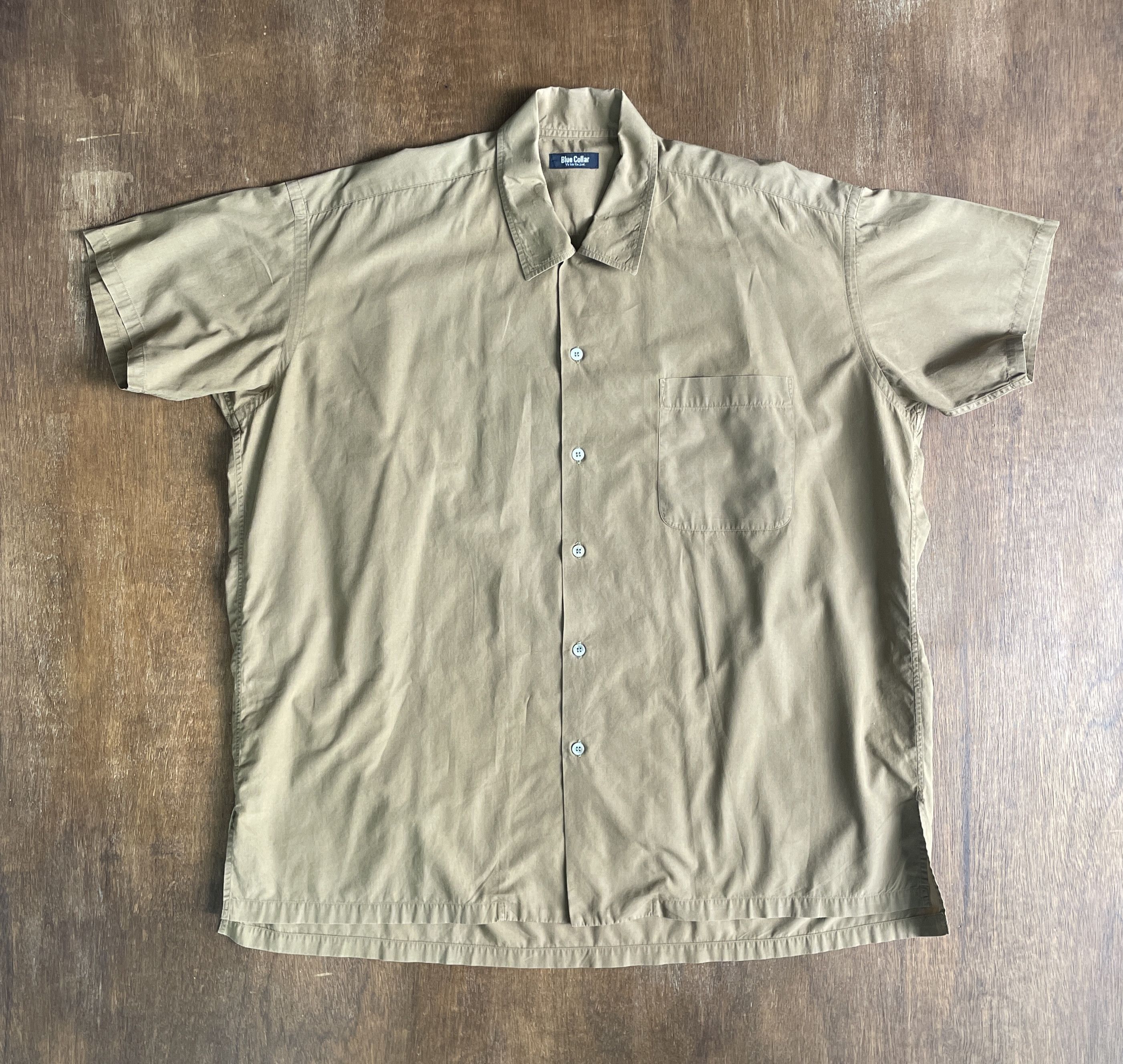 トップス S'YTE 100/2 Broad Regular Collar Shirt 100/2 BROAD REGULAR COLLAR LOOSE FIT SHIRT – THE SHOP YOHJI
