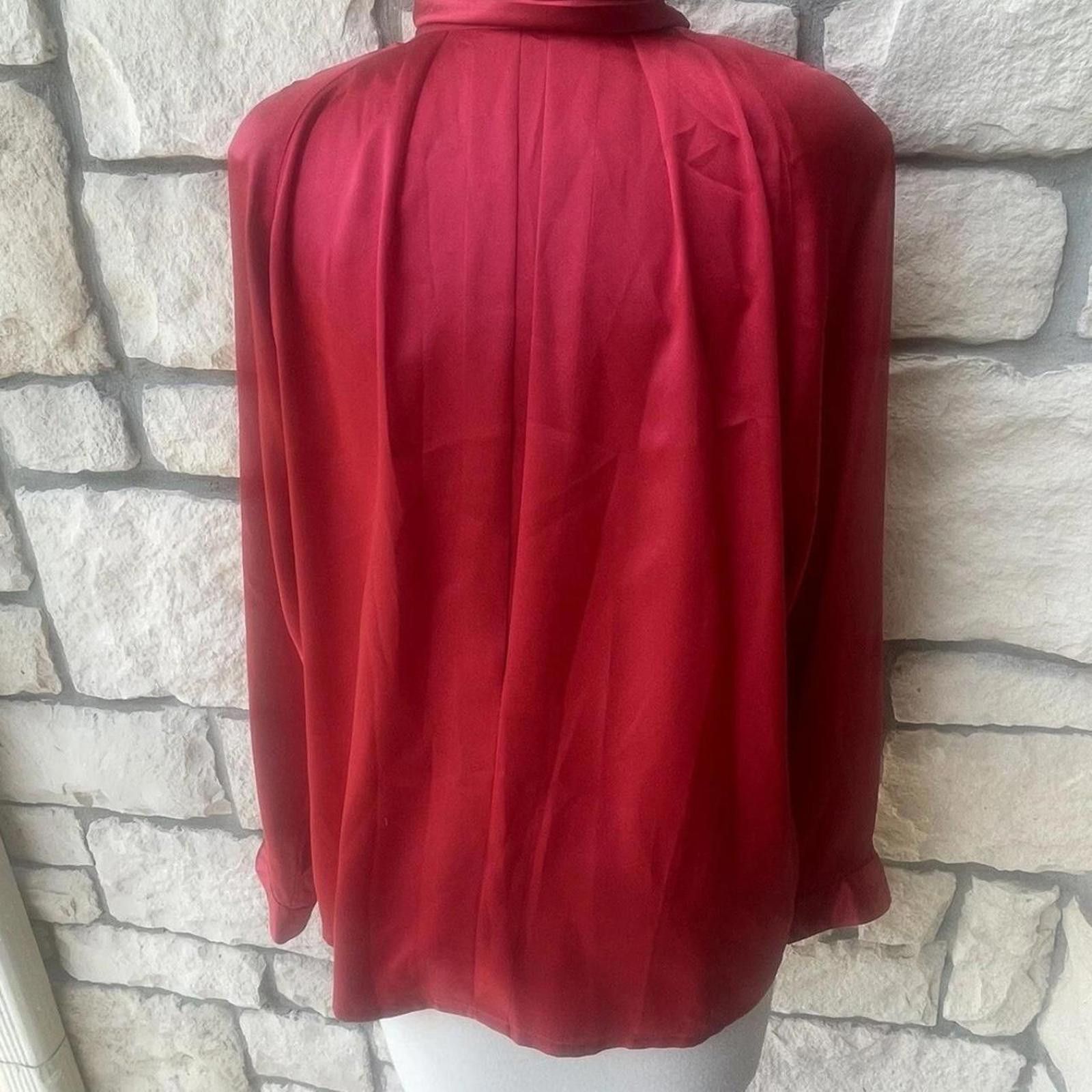 Other Vintage michelle stuart satin blouse 6 Size M / US 6-8 / IT 42-44 - 1 Thumbnail