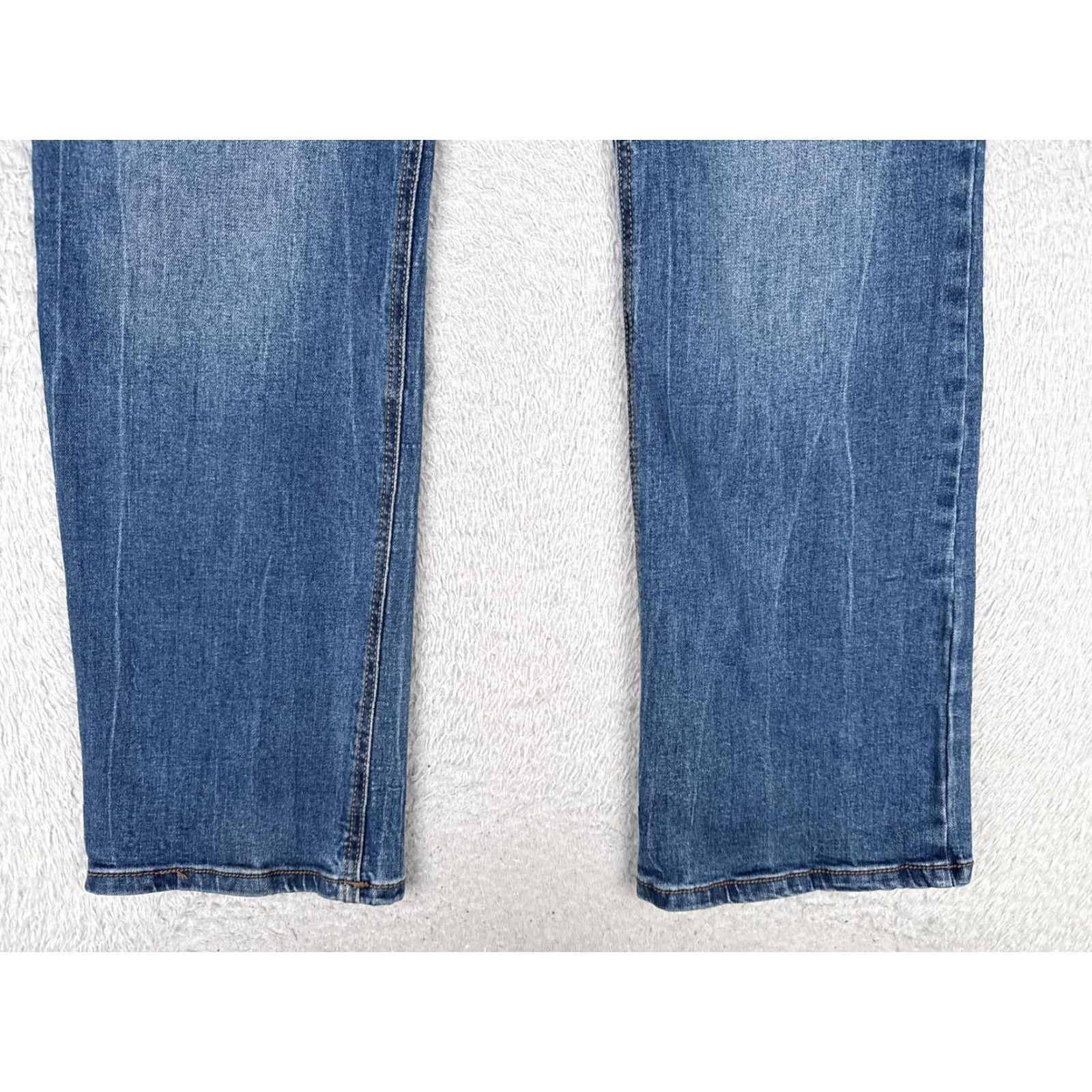 Wrangler Wrangler Shiloh Jeans Straight Junior 15 Blue Mid Rise Denim 36x32 Vintage No Size 36" / US 14 / IT 50 - 2 Thumbnail