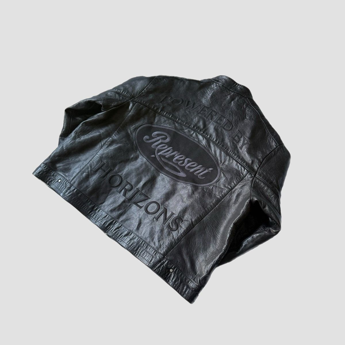 Represent Clo. Represent X Horizons Exclusive Collaboration Leather Jacket Size US L / EU 52-54 / 3 - 1 Thumbnail