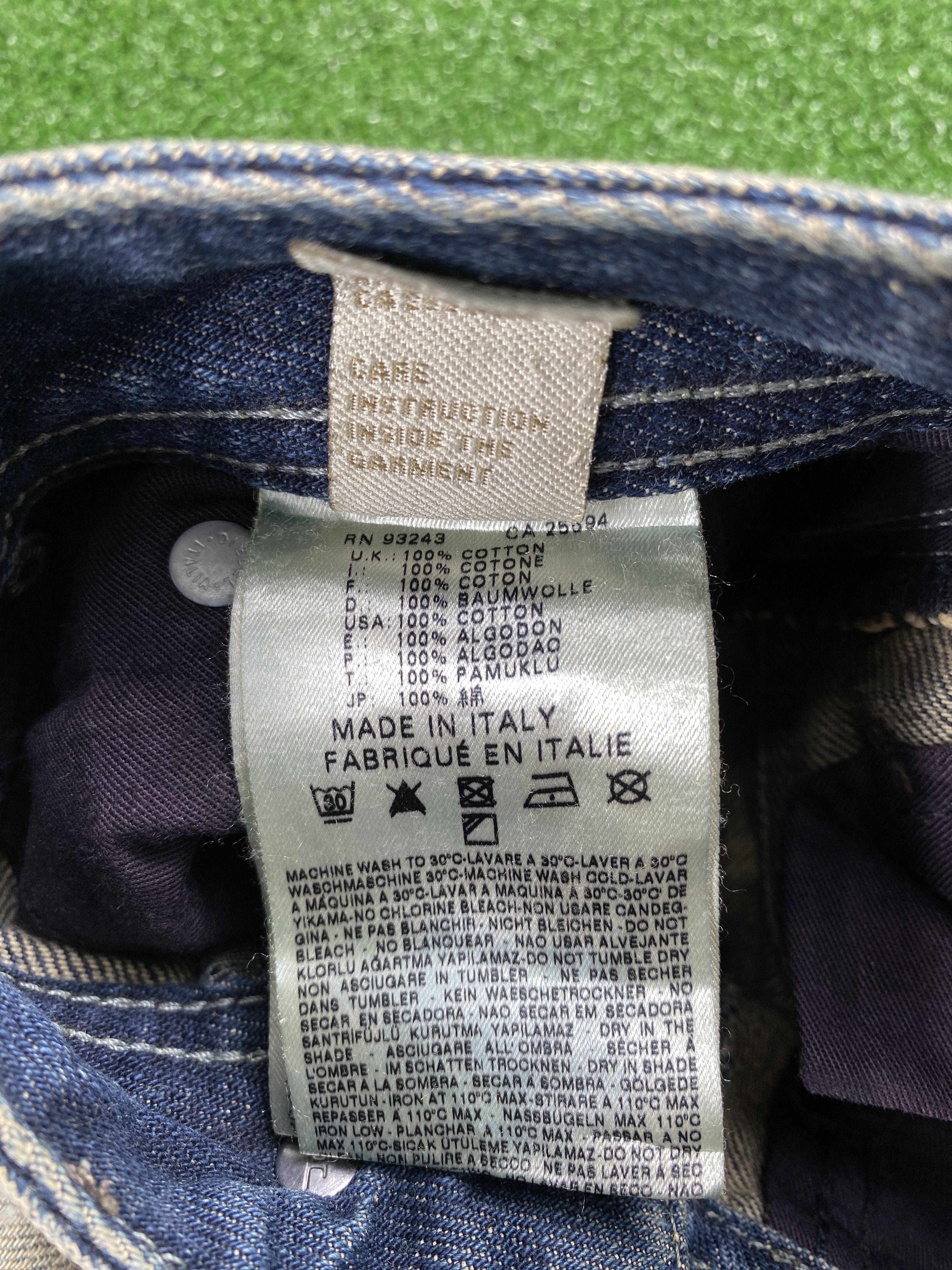 Diesel 💢 Selvedge Vintage Diesel Industry Faded Blue Jeans CP0077 Size US 32 / EU 48 - 12 Thumbnail