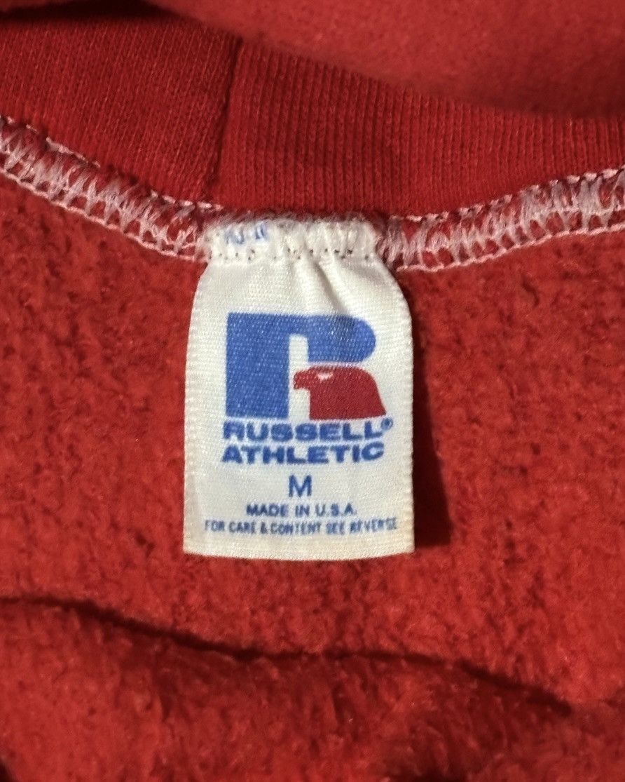 Russell Athletic 1980’s Russell Athletic “Wahawk Football” Red Hoodie Size US M / EU 48-50 / 2 - 6 Thumbnail