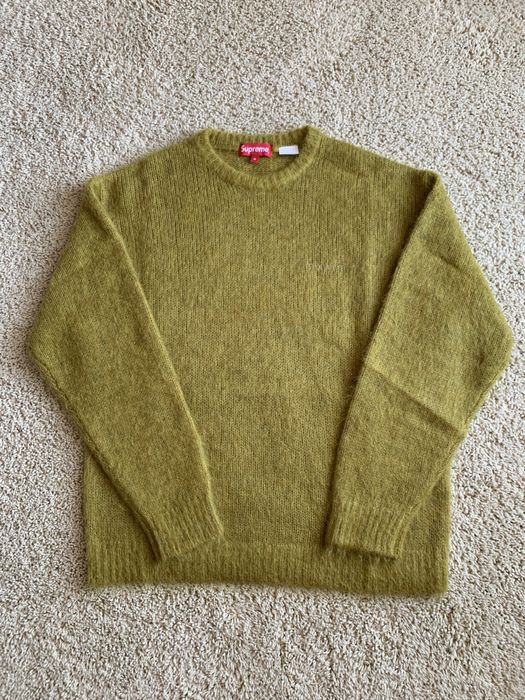 Supreme Supreme brushed mohair sweater | Grailed