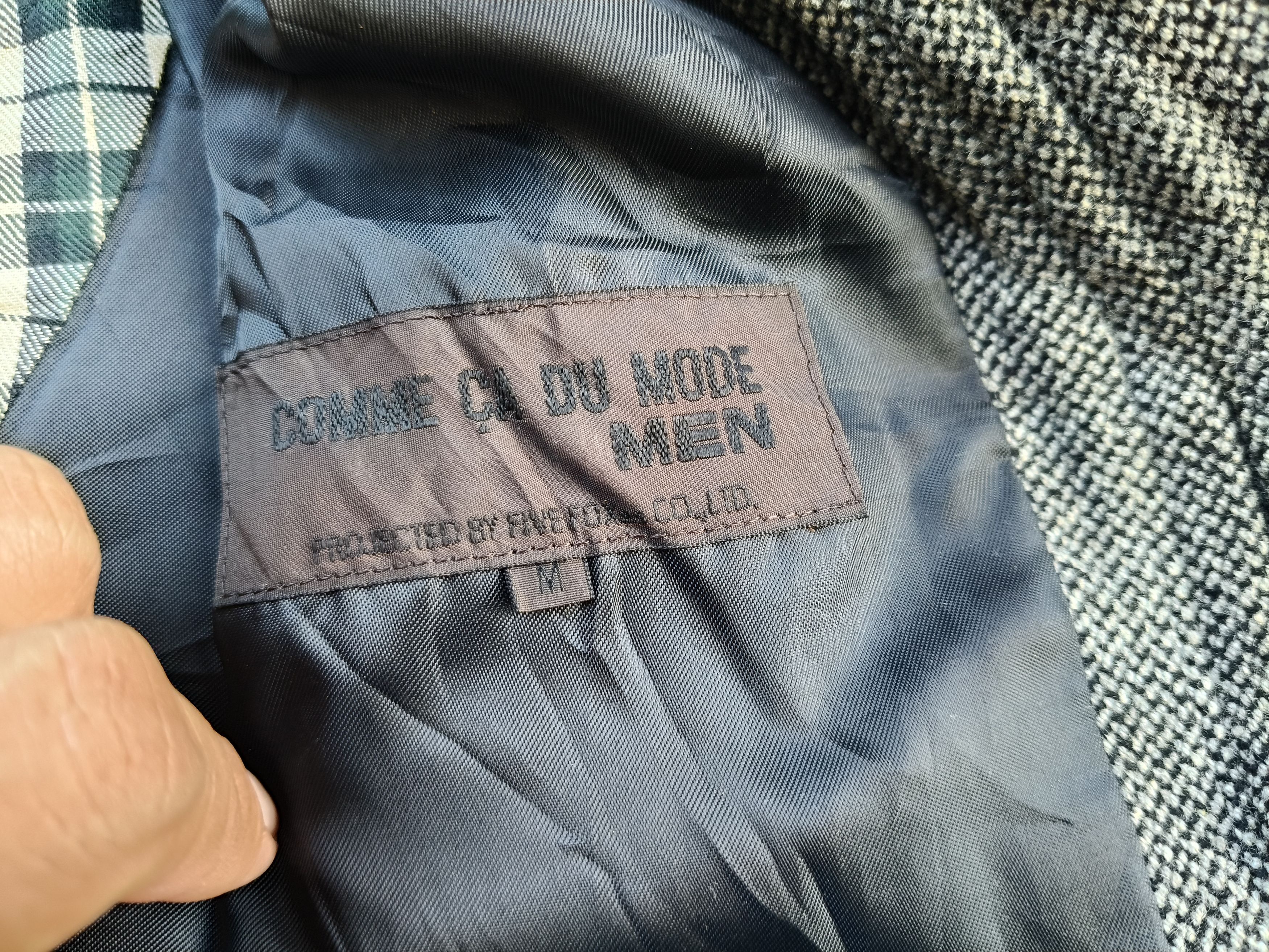 Japanese Brand Comme Ca Du Mode wool zipper Jacket Size US M / EU 48-50 / 2 - 11 Thumbnail
