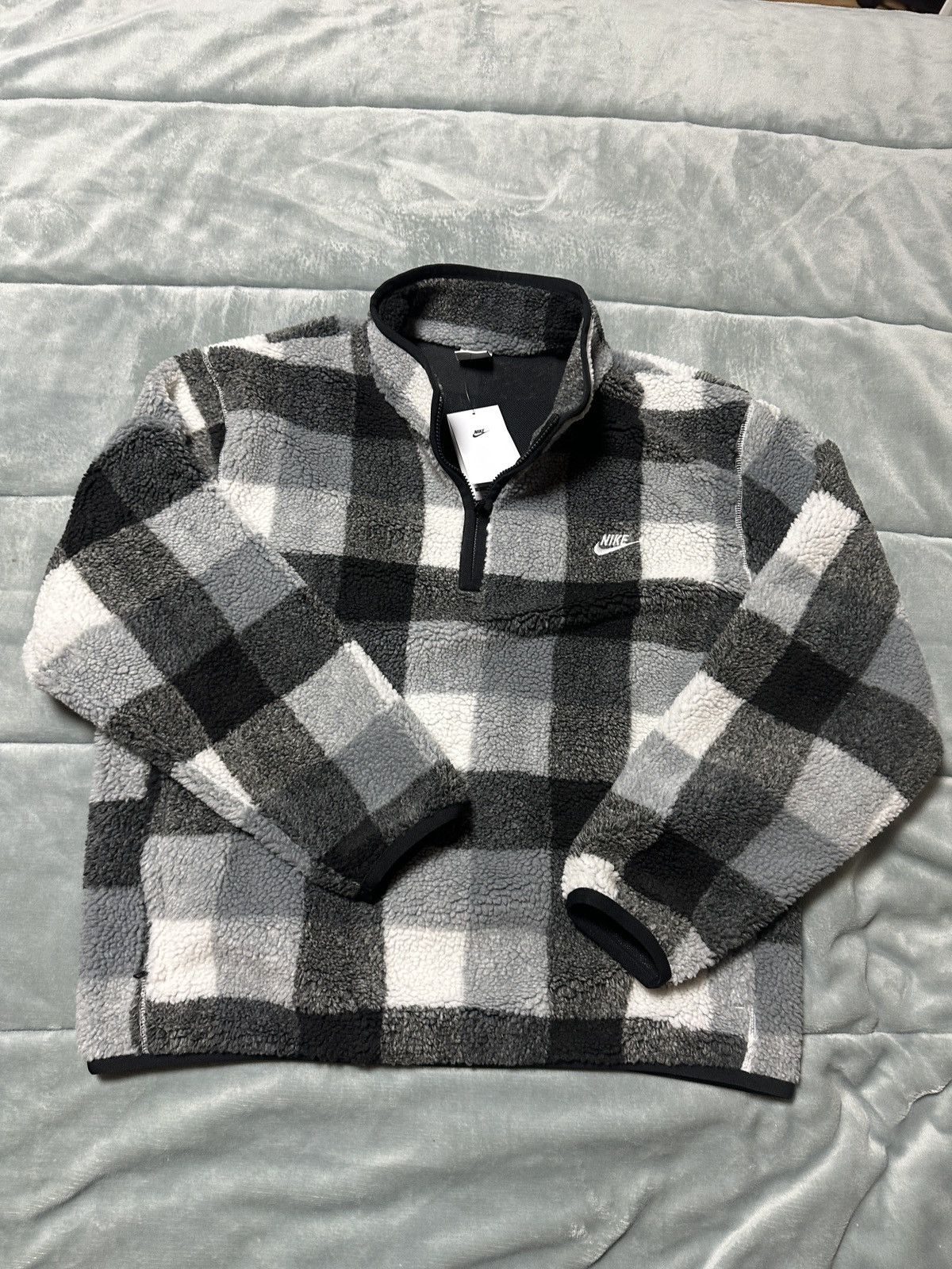Nike New Nike Fleece Club Winterized 1/4 Zip Black Size XXL Size US XXL / EU 58 / 5 - 1 Thumbnail
