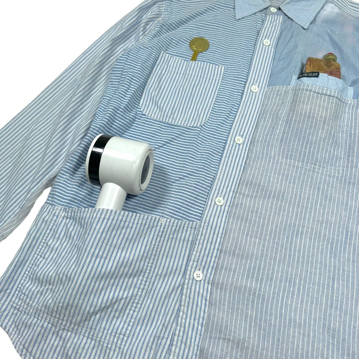 Blue Blue Japan Blue Blue Japan Striped 3 Pocket Shirt Size US M / EU 48-50 / 2 - 4 Thumbnail