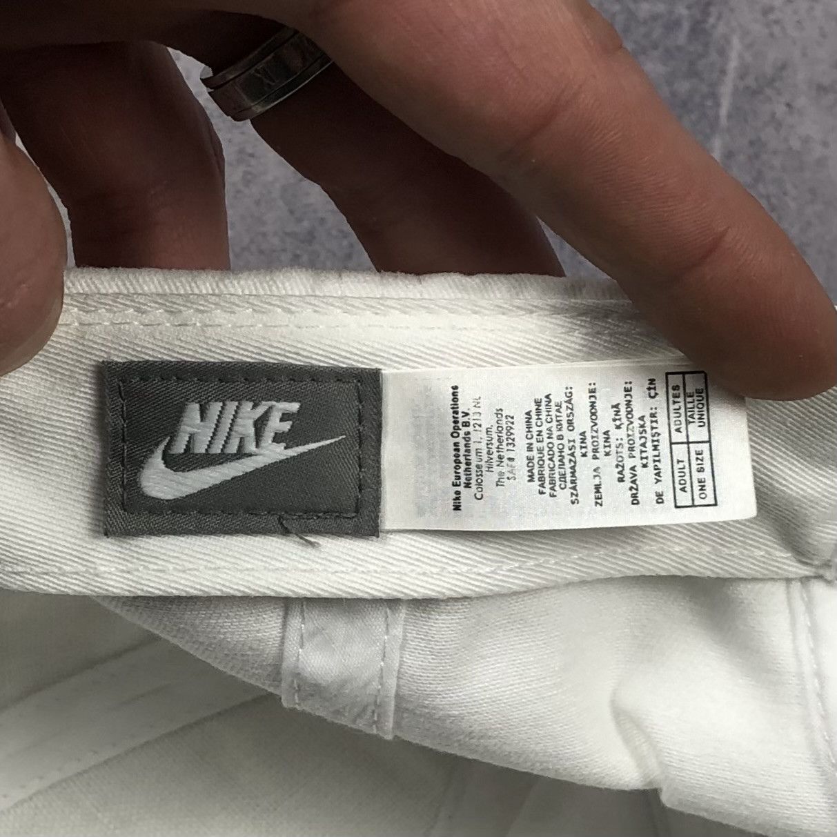 Nike Nike Y2K Swoosh Vintage Cap Size ONE SIZE - 9 Thumbnail
