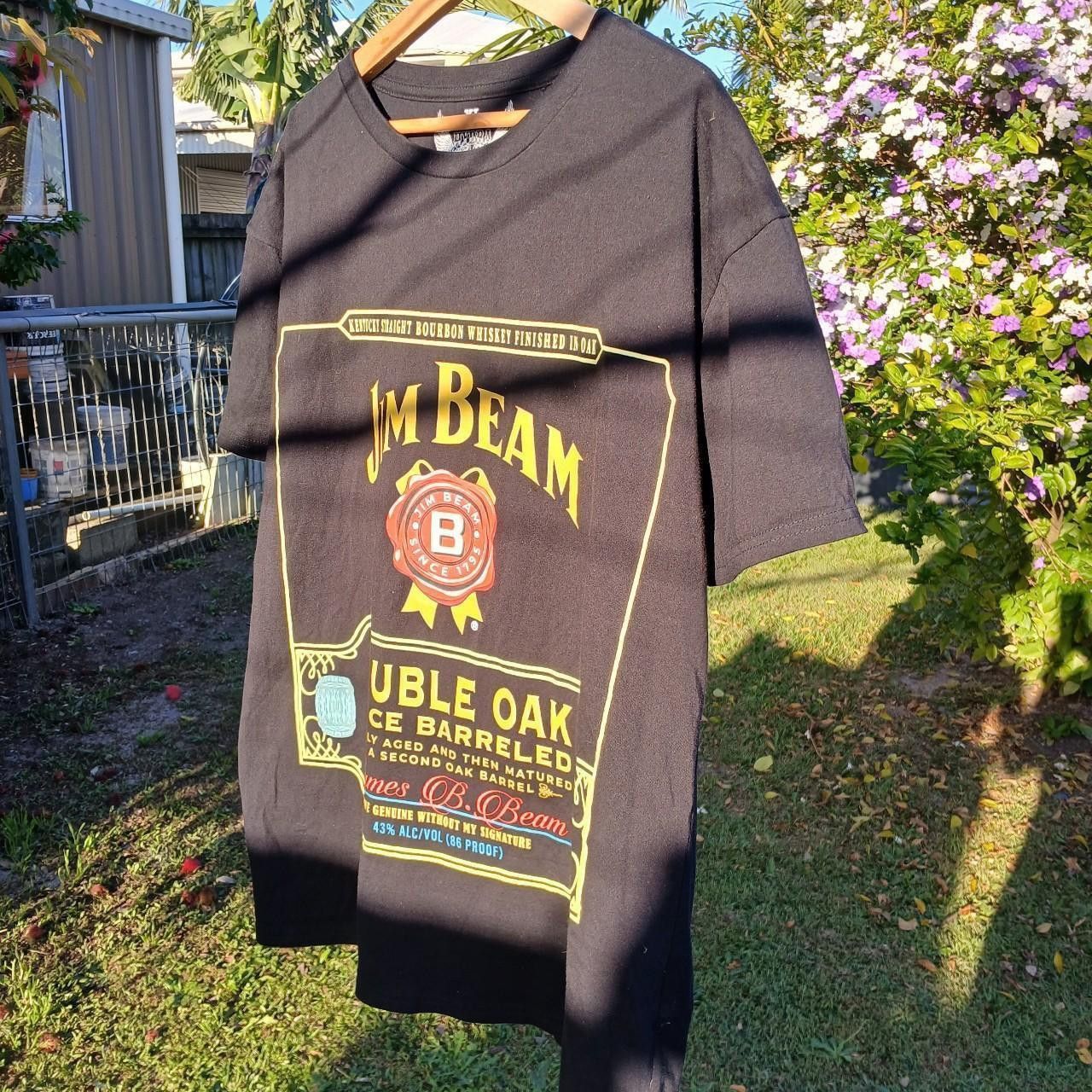 Other Jim Bean black tshirt Size US XL / EU 56 / 4 - 4 Thumbnail