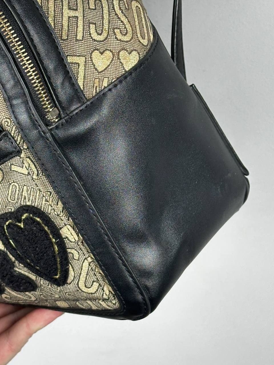 Moschino Love Moschino Luxury Leather Iconic Backpack Size ONE SIZE - 9 Thumbnail