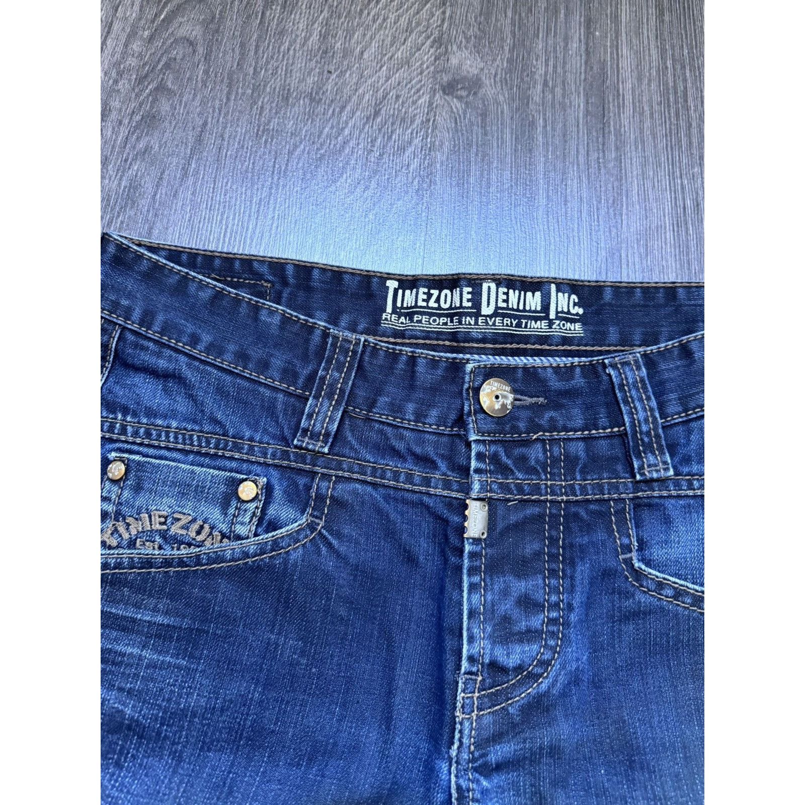 Japanese Brand Y2K G-Star Style Timezone Japanese Jeans Avant Garde Jeans Size US 32 / EU 48 - 5 Thumbnail